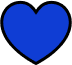 Blue Heart Icon